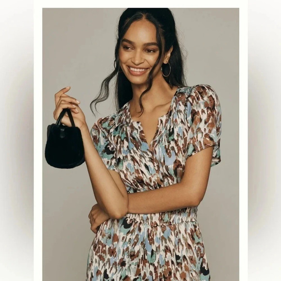 Anthropology The Somerset Jumpsuit size L NWT - Picture 3 of 8